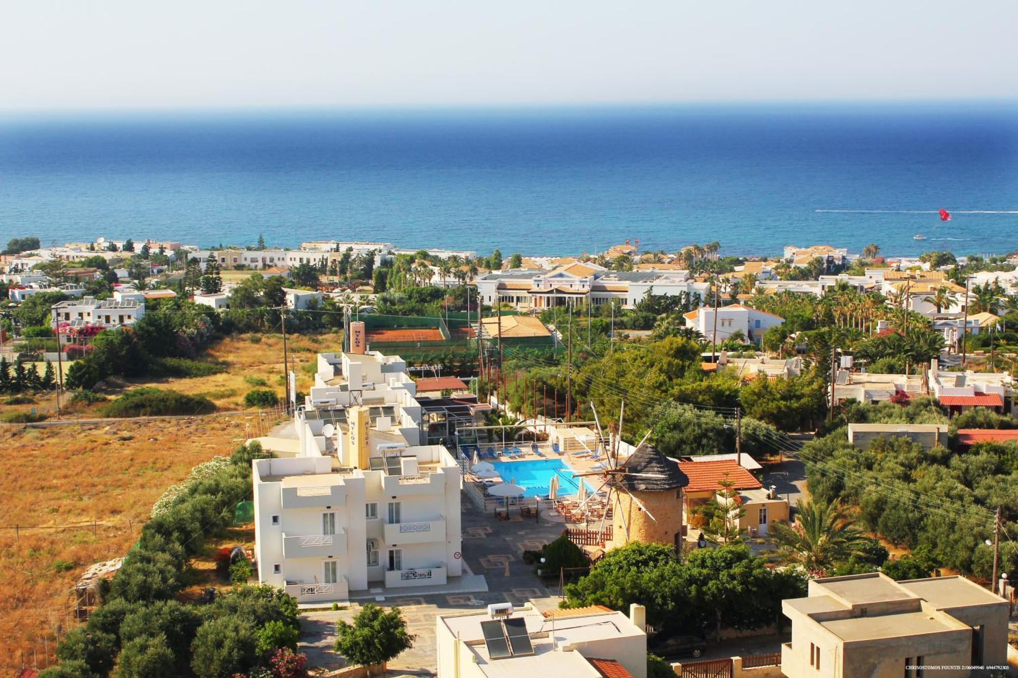 Mylos Apartments Anissaras Hersonissos  Exteriör bild